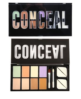 Profusion Concealer Corrector Palette & Brushes 6 Shades - 1896DSP