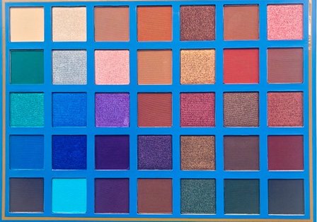 Beauty Creations 35 Color Pro Eyeshadow Palette Elsa - BCE12