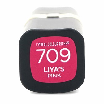 L&#039;Oreal Paris Colour Riche Collection Exclusive Lipstick - 709 Liya&#039;s Pink