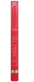 L&#039;oreal Paris Le Matte Velvety Full Coverage Lip Colour - 106 Mad For Matte