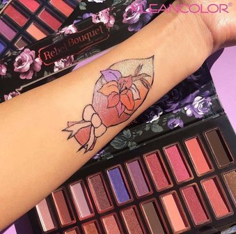 Kleancolor Rebel Bouquet Eyeshadow Palette - ES2206