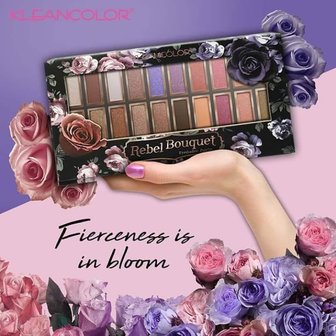 Kleancolor Rebel Bouquet Eyeshadow Palette - ES2206 - Oogschaduw Palet