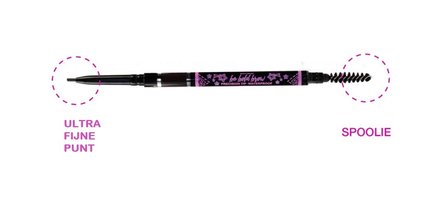 City Color Be Bold Brow Pencil - Dark Brown