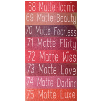Milani Color Statement Matte Lipstick - 73 Love - Lippenstift - Rood  - 3.97 g