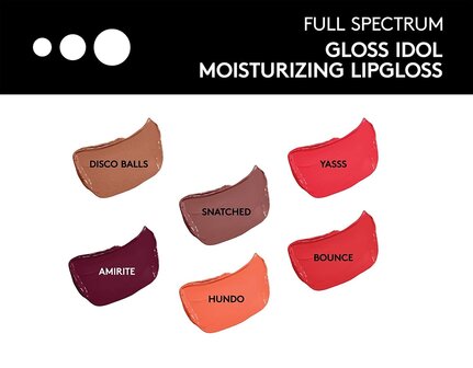 Covergirl Full Spectrum Gloss Idol - Lip Gloss - FS100 Disco Balls - Bruin - Lipgloss - 3.8 ml