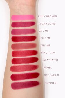Beauty Creations - Matte - Lipstick - LS02 Sugar Beauty Creations - Matte - Lipstick - LS02 Sugar Bomb - Roze - 3.5 gomb - Roze