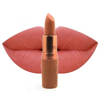 Beauty Creations - Matte - Lipstick - LS16 Bare Naked - Nude - 3.5 g