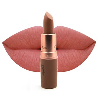 Beauty Creations - Matte - Lipstick - LS17 Naughty - Bruin - 3.5 g