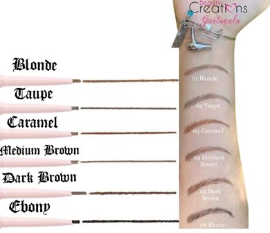 Beauty Creations Eyebrow Definer Pencil - BP06 Ebony - Wenkbrauw potlood - Wenkbrauwpotlood - Eyebrow Pencil - 0,3g