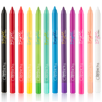 Beauty Creations Dare To Be Bright - Gel Pencil Liner - EPG02 - Outer Space - Zwart - Oogpotlood - 1.05 g