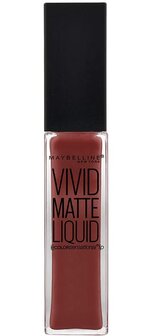 Maybelline Vivid Matte Liquid Lipstick - 37 Coffee Buzz - Lippenstift - Matte -  Bruin - 3.3 g