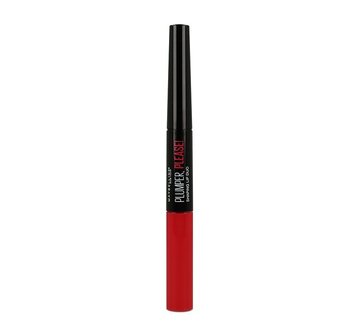 Maybelline Plumper, Please! Shaping Lip Duo - 235 Hot &amp; Spicy - Lip Filler - Lip Vergroter - Volle Lippen - Rood - 4 ml