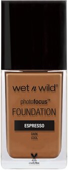 Wet &#039;n Wild - Photo Focus Dewy - Foundation - 378C Espresso - Matte - Cocoa - 28 ml