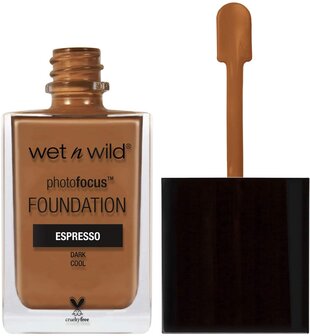 Wet &#039;n Wild - Photo Focus Dewy - Foundation - 378C Espresso - Matte - Cocoa - 28 ml