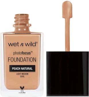 Wet &#039;n Wild - Photo Focus Dewy - Foundation - 367C Peach Natural - Matte - Nude - 28 ml