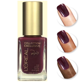 L'Oreal Collection Exclusive Nail Polish - 722 Zoe's Red - Donker Rood - Nagellak - 11.7 ml