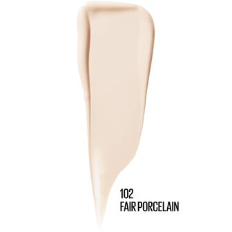 Maybelline Dream Urban Cover Foundation - SPF 50 - 102 Fair Porcelain - Lichte huidskleur - 30 ml