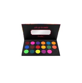 Candice - Let&#039;s Go To Party - Oogschaduw Palette - 18 kleuren - 21,6 g