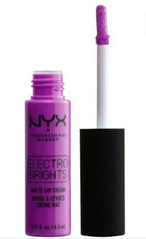 NYX Professional Makeup - Electro Brights - Matte - Lip Cream - Florence - EBRMLC04 - Lippenstift - Paars - 6.5 ml