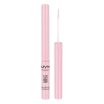 NYX Professional Makeup - Glam Liner Aqua Luxe - Liquid Waterproof Eyeliner - GLA06 - Glam Pink - Roze - 3 ml