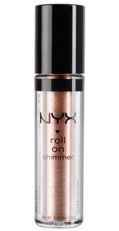 NYX Professional Makeup - Roll On Eye Shimmer - RES14 - Salmon - Koraal - Oogschaduw - 1.5 g