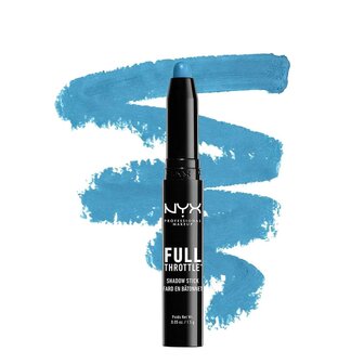 NYX Professional Makeup - Full Throttle - Shadow Stick - FTSS03 - Electric Surpace - Turquoise - Oogschaduw - 1.5 g