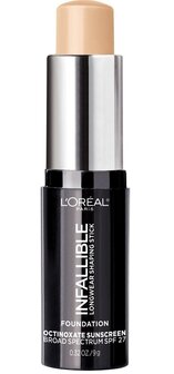 L'Oreal Paris - Infallible - Longwear Shaping Stick - Foundation - 402 Nude Beige - SPF 27 - Nude - 9 g