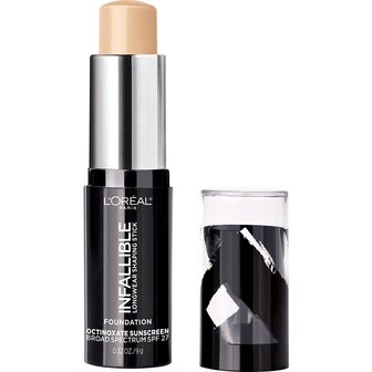 L'Oreal Paris - Infallible - Longwear Shaping Stick - Foundation - 402 Nude Beige - SPF 27 - Nude - 9 g