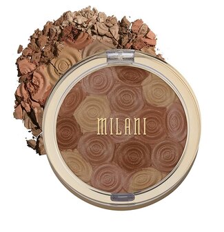 Milani - Illuminating Face Powder - 02 Hermosa Rose - Gezichtspoeder - 3-in-1 Bronzer, Highlighter &amp; Blush - 10 g