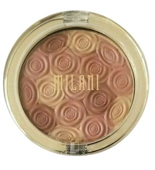 Milani - Illuminating Face Powder - 02 Hermosa Rose - Gezichtspoeder - 3-in-1 Bronzer, Highlighter & Blush - 10 g
