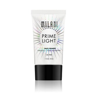 Milani - Gezichtsprimer - 02 Prime Light - Strobing - Vegan - Wit - Olievrij - Pore Minimizing - Face Primer - 30 ml