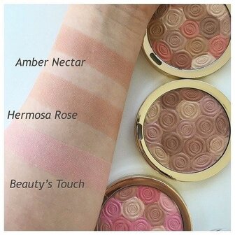 Milani - Illuminating Face Powder - 02 Hermosa Rose - Gezichtspoeder - 3-in-1 Bronzer, Highlighter &amp; Blush - 10 g