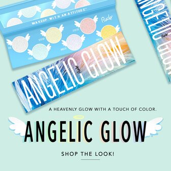 Rude Cosmetics - Angelic Glow Palette - 2in1 - Highlighter &amp; Oogschaduw - 9 g