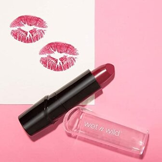 Wet &#039;n Wild - Silk Finish - Lipstick - 560B - Secret Muse - Lippenstift - Roze - 3.6 g