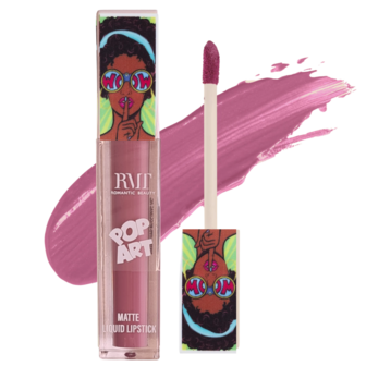 Romantic Beauty - Pop Art - Matte - Liquid Lipstick - 12 - Roze Paars - Lippenstift - 6.2 g