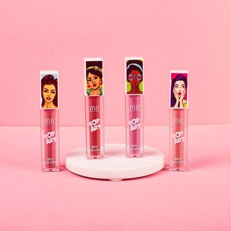 Romantic Beauty - Pop Art - Matte - Liquid Lipstick - 12 - Roze Paars - Lippenstift - 6.2 g