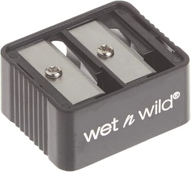 Wet n Wild - Dual Pencil Sharpener - 770B - Potloodslijper - Zwart - 14 g