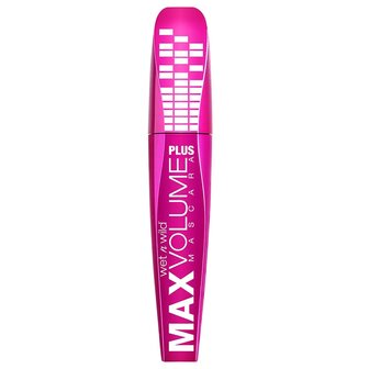 Wet n Wild - Mega Volume Plus - Mascara - C150A - Amp'd Black - Zwart - 8 ml