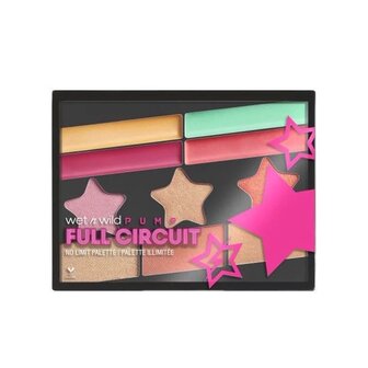 Wet n Wild - Pump - Full Circuit - No Limit - Palette - 331B - Warm Up - Gezichtspalet - Meerkleurig - 8.6 g