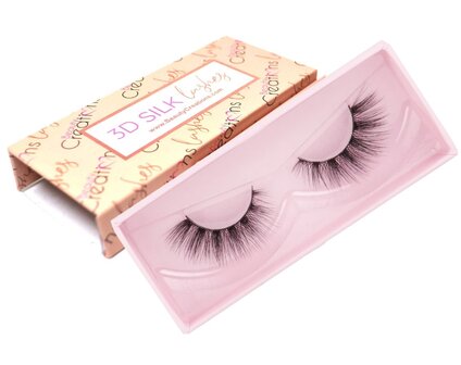 Beauty Creations - 3D Silk Lashes - I&#039;m the Boss - Oogmake-up - Nepwimpers - 1 paar - Herbruikbare Wimpers - Eyelashes -