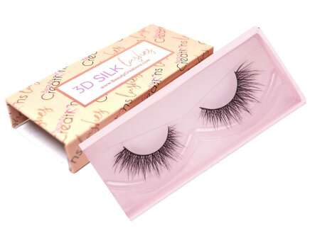 ty Creations - 3D Silk Lashes - Conceited - Oogmake-up - Nepwimpers - 1 paar - Herbruikbare Wimpers - Eyelashes - Zwart - 22 g