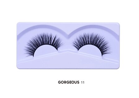 Prolux Cosmetics - PxLook - Faux Mink - Eyelashes - 11 - Gorgeous - Nepwimpers - 10 g