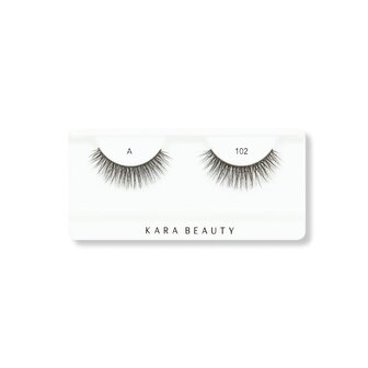 Kara Beauty - Fabulashes - 3D - Faux Mink - Lashes - A102 - Nepwimpers - 10 g