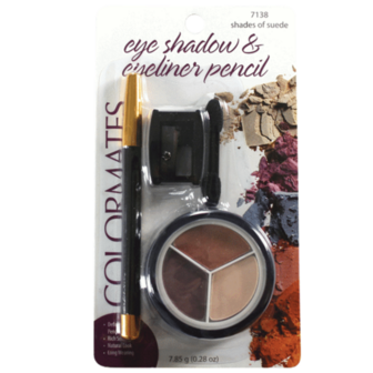 Colormates - Eyeshadow &amp; Eyeliner Pencil  - 7138 - Shades of Suede - Oogschaduw - Eyeliner - 3.85 g