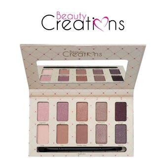 Beauty Creations - The Nudes - Eyeshadow Palette - 10 kleuren - E10.TN - Oogschaduw Palette - 14 g