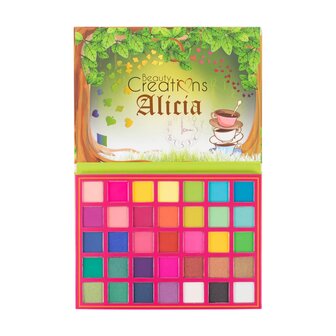 Beauty Creations - Alicia - Eyeshadow Palette - BCE14 - 35 kleuren - Oogschaduw Palette - 49 g