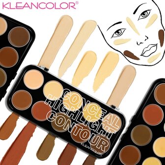 Kleancolor - Conceal, Highlight &amp; Contour