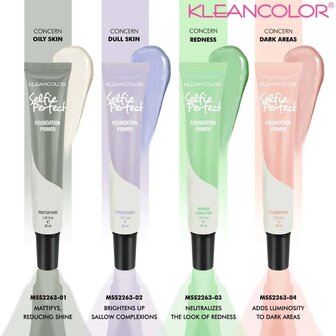 Kleancolor - Selfie Perfect - Foundation Primer - 01