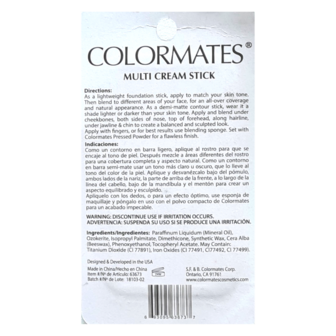 Colormates - Multi Cream Stick - 63673