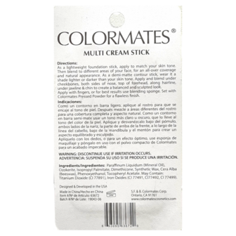 Colormates - Multi Cream Stick - 63672